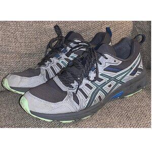 Asics Women's Gel Venture 7 1012A476 Gray Running Shoes Sneakers (Size 8)